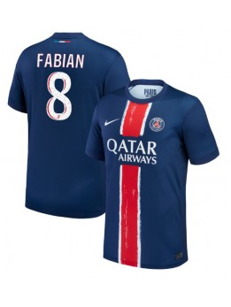 Paris Saint-Germain Fabian Ruiz #8 Domaci Dres 2024-25 Kratak Rukavima